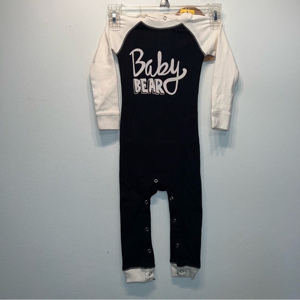 Lazy One "Baby Bear" Infant Flapjack PJ Pajama One Piece Union Suit 18 Month NWT